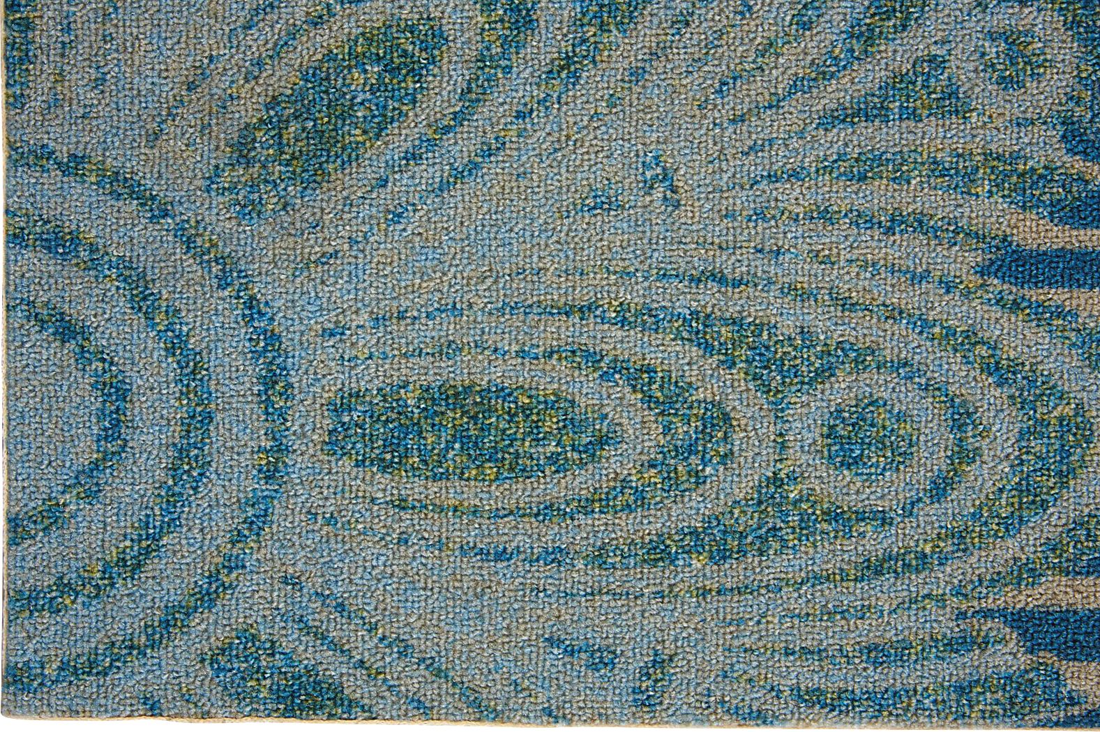 Narely Blue 8 X 11 Indoor Outdoor Rug