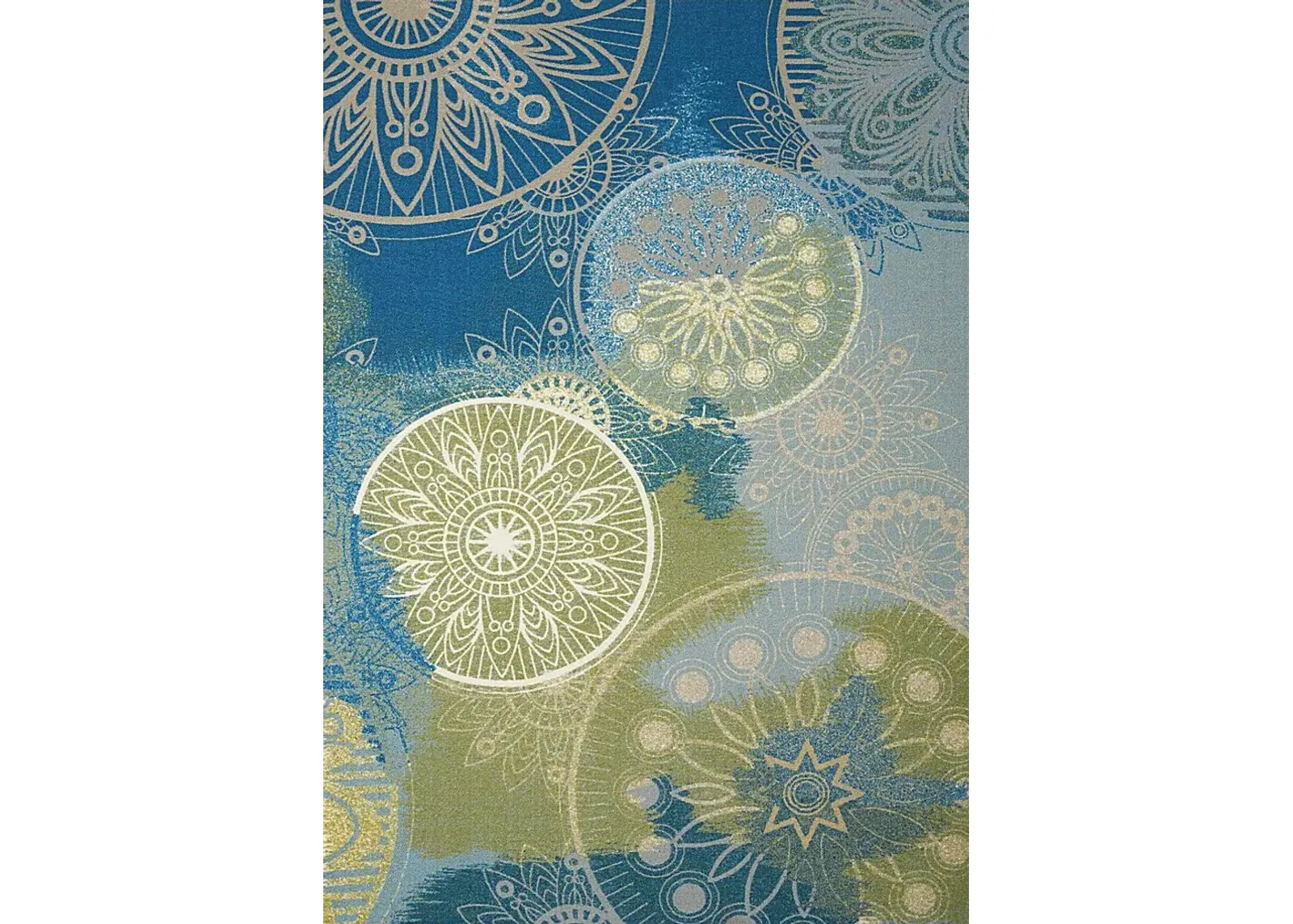 Narely Blue 8' x 11' Indoor/Outdoor Rug