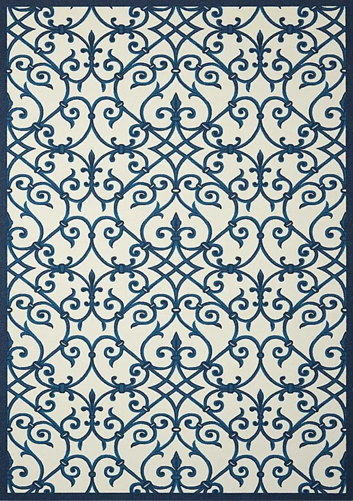 Jarrel Blue 8' x 11' Indoor/Outdoor Rug