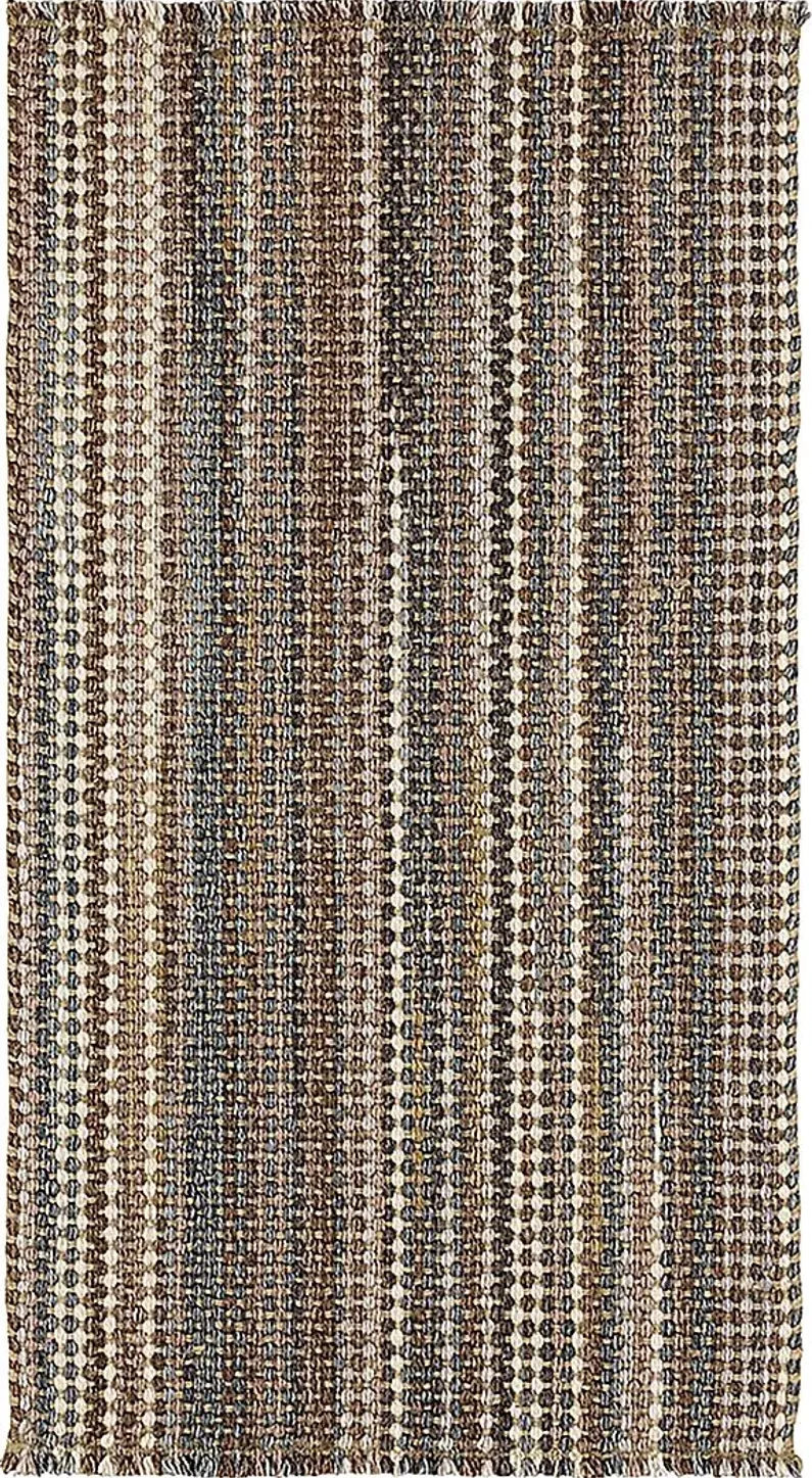 Grandtree Tan/Multi 5' x 8' Rug