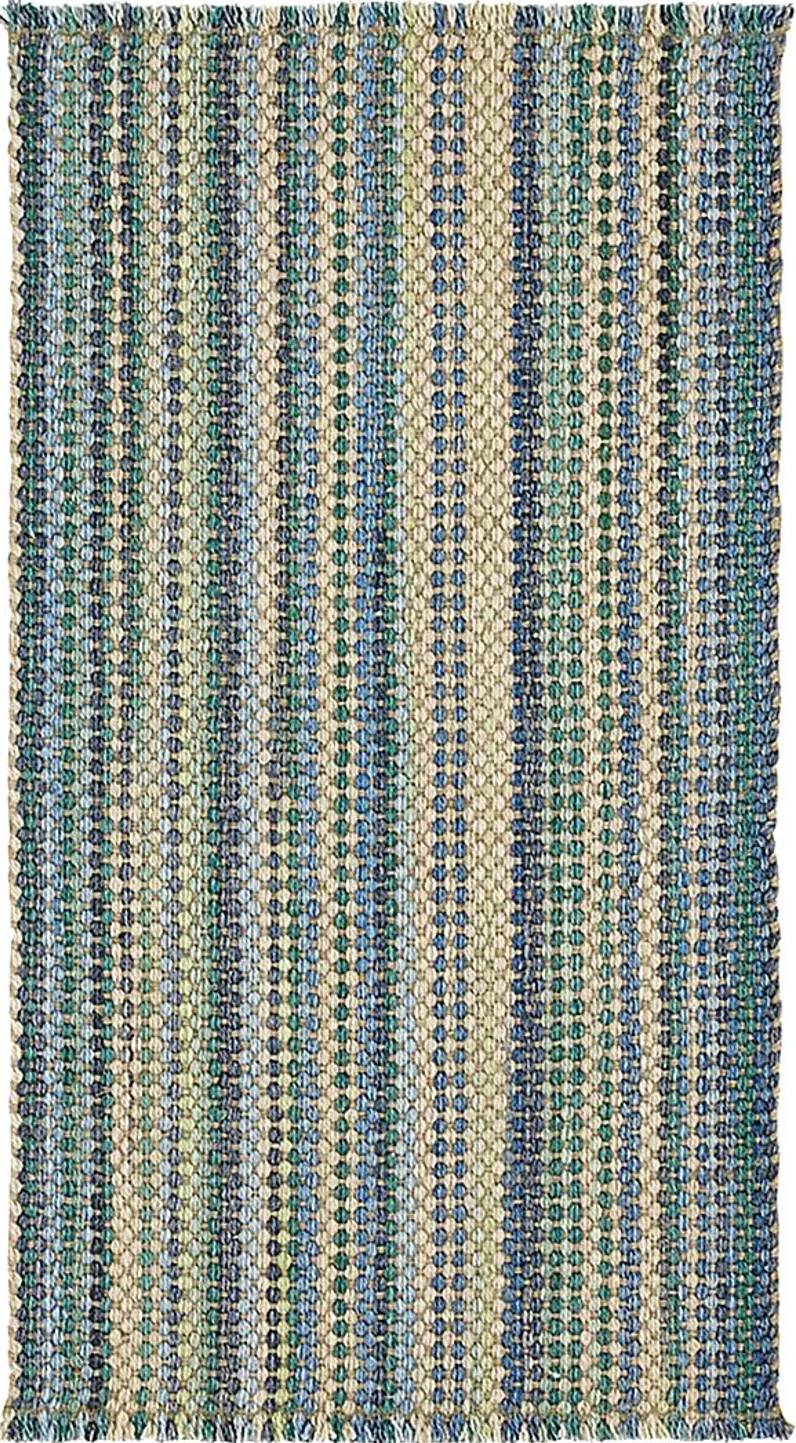 Grandree Blue/Teal 5' x 8' Rug