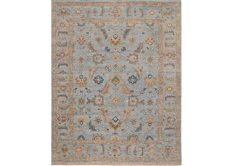 Valnia Blue/Multi 5' x 8' Rug