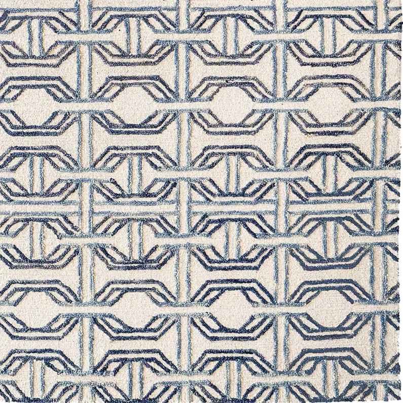 Lageo Blue 5' x 8' Rug