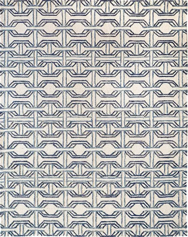 Lageo Blue 5' x 8' Rug