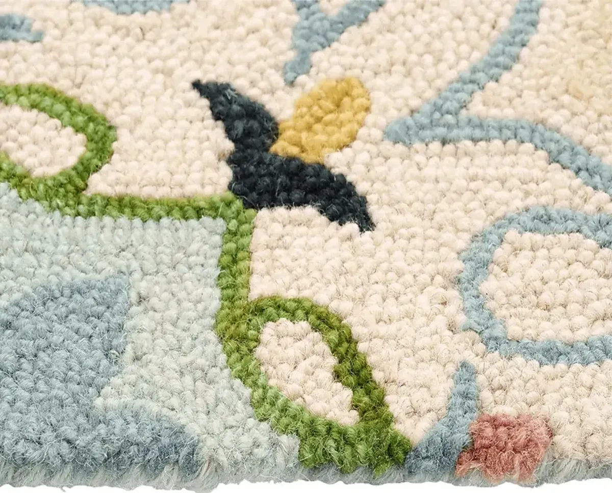 Chilsano Blue 5' x 8' Rug