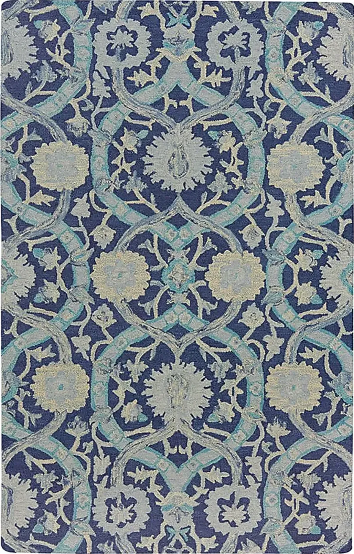 Jidasha Navy 5' x 8' Rug