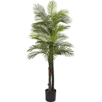 Owena Green Palm Indoor/Outdoor Silk Tree