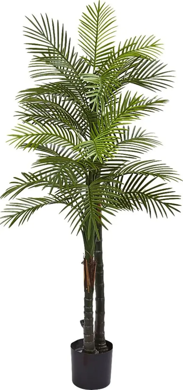 Owena Green Palm Indoor/Outdoor Silk Tree