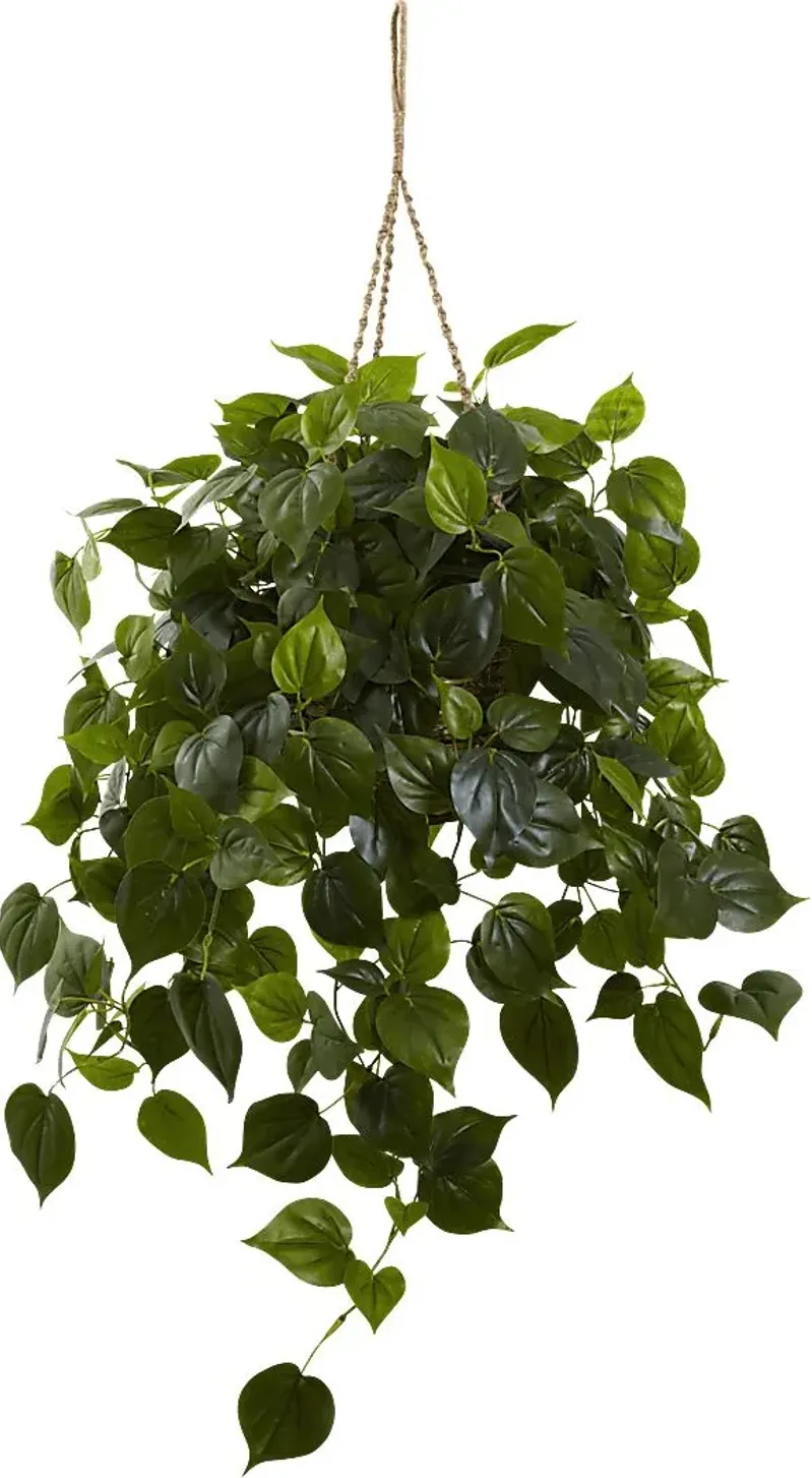 Shalisa Green Philodendron Indoor/Outdoor Silk Plant