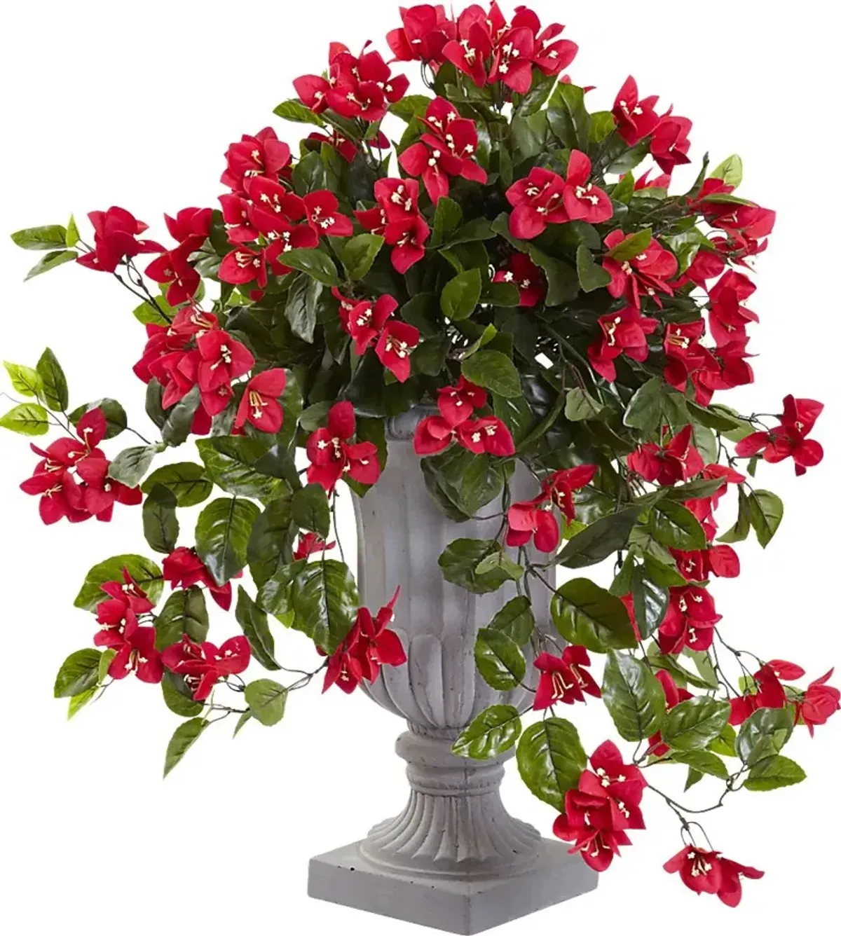 Kelis Red Bougainvillea Indoor/Outdoor Silk Plant