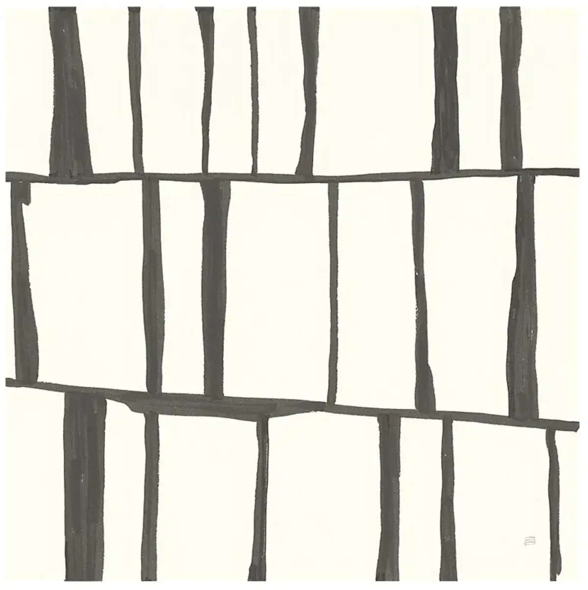 Rough Path White Artwork