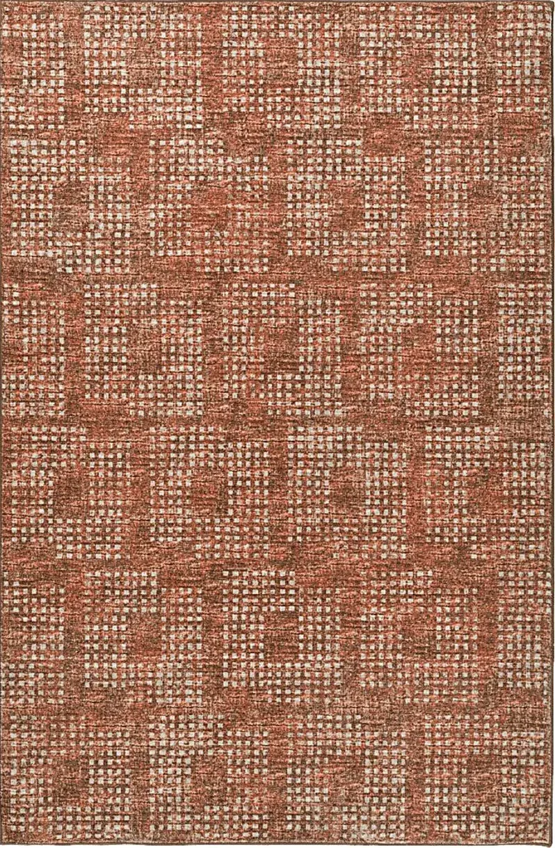 Havenford Red 5' x 8' Rug