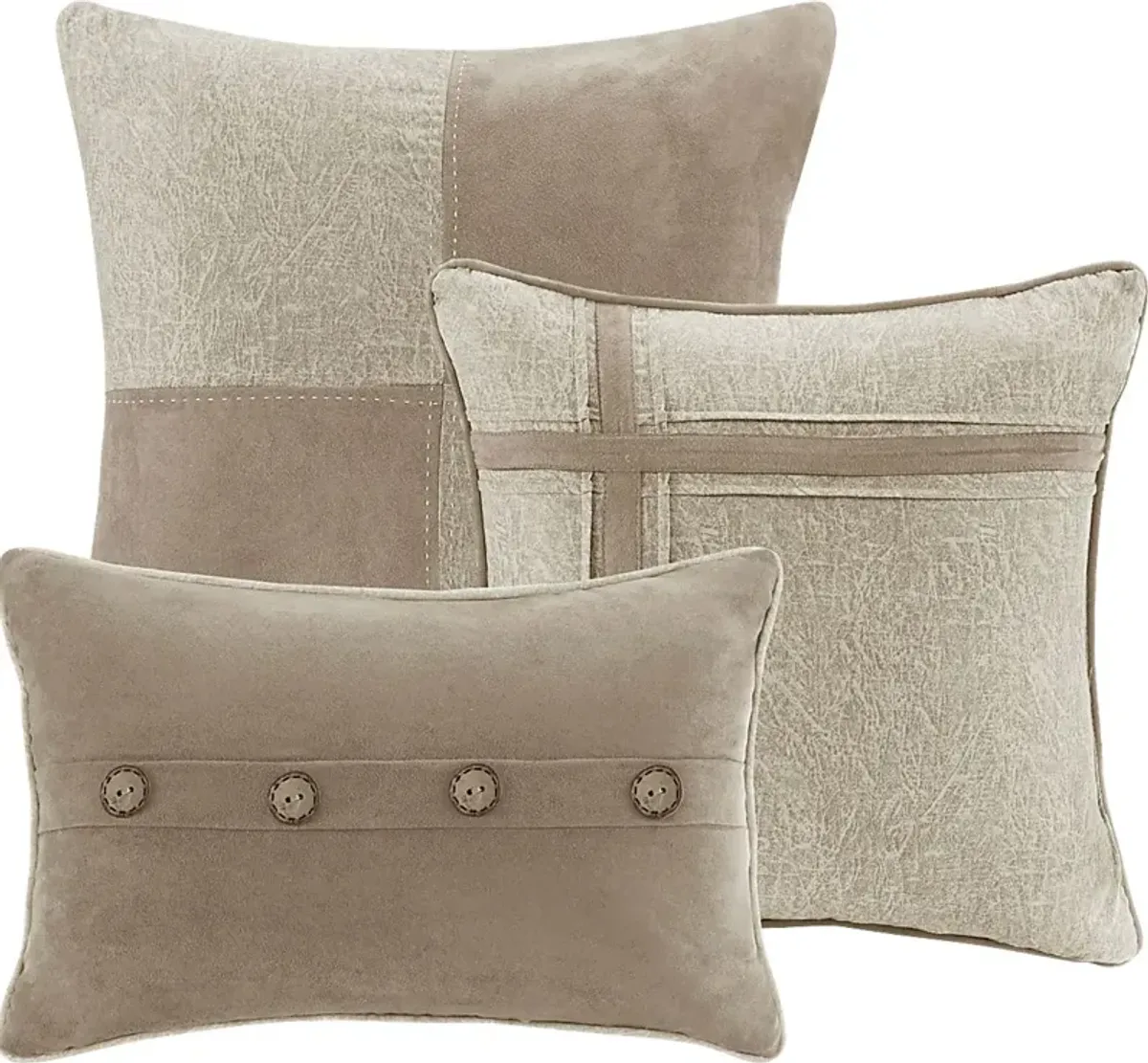 Maiar Tan 7 Pc California King Comforter Set