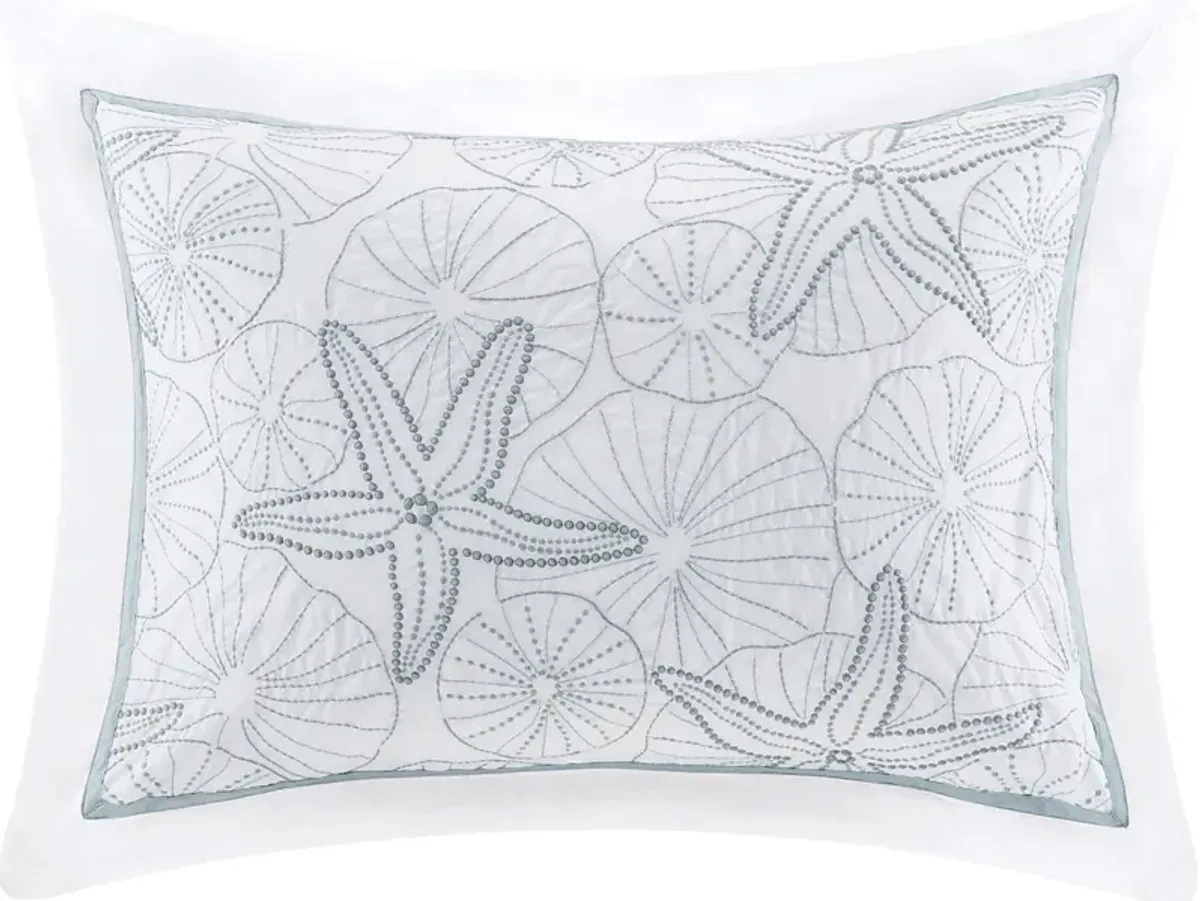 Emaline White 4 Pc King Comforter Set