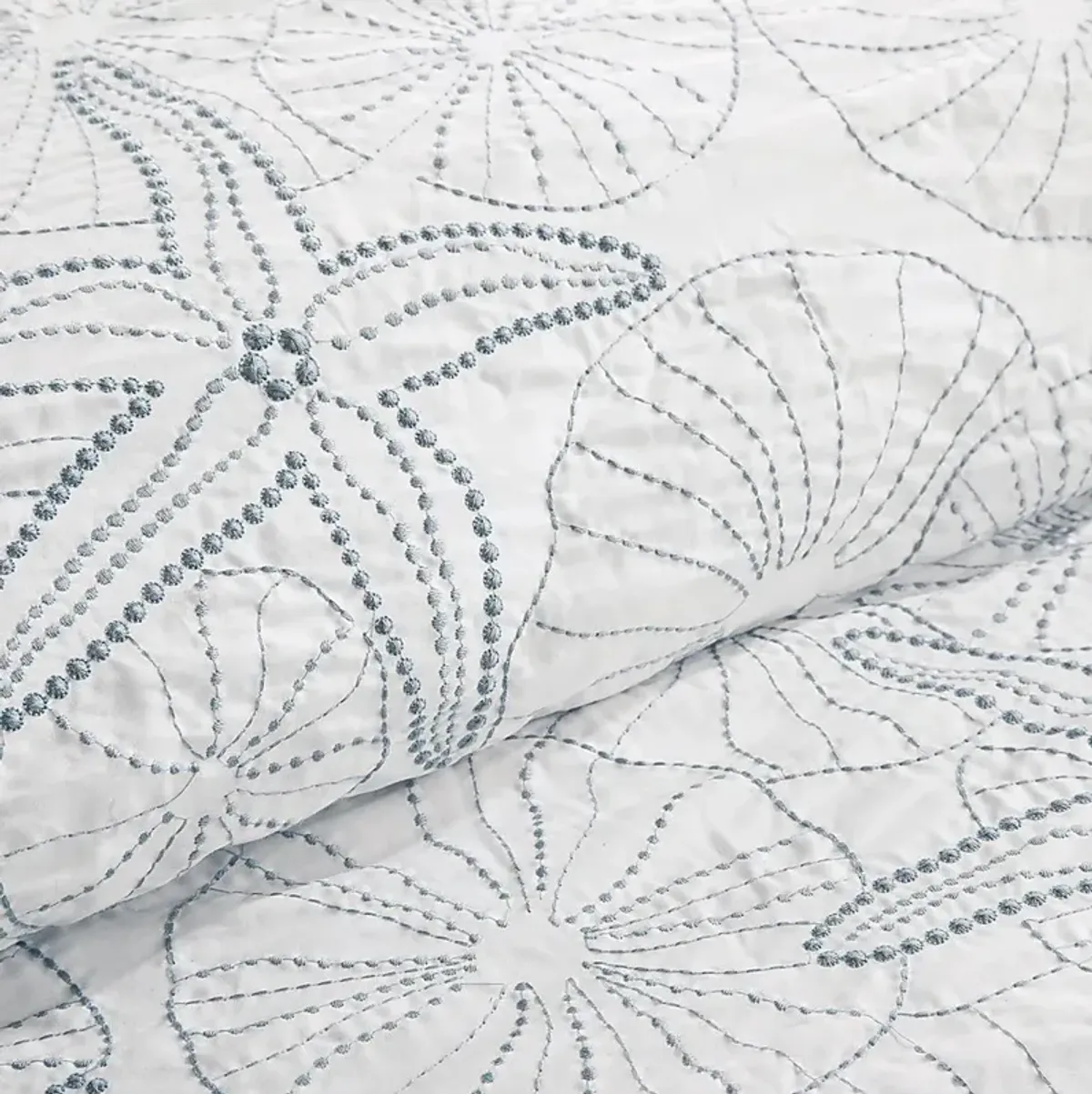 Emaline White 4 Pc King Comforter Set