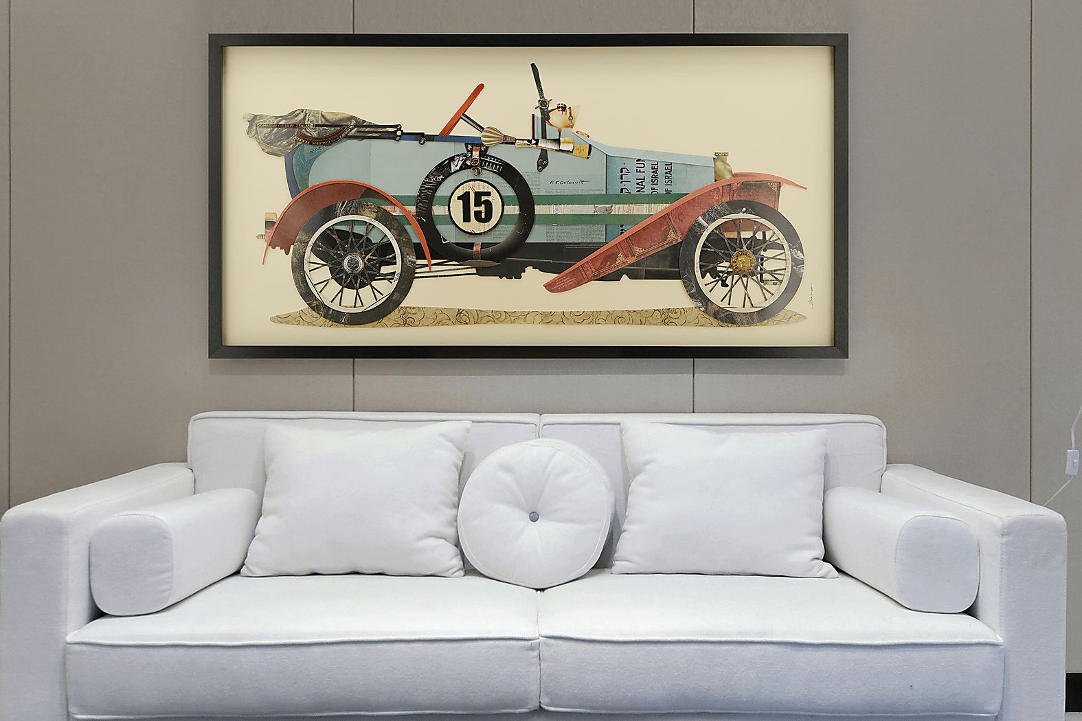 Vintage Era Car Artwork