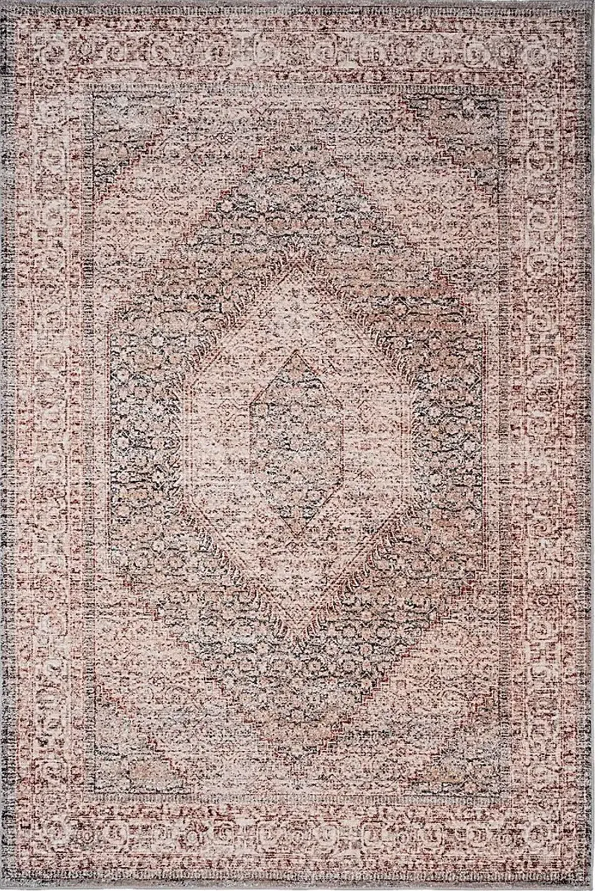 Portnet Red 5'3 x 7'6 Rug