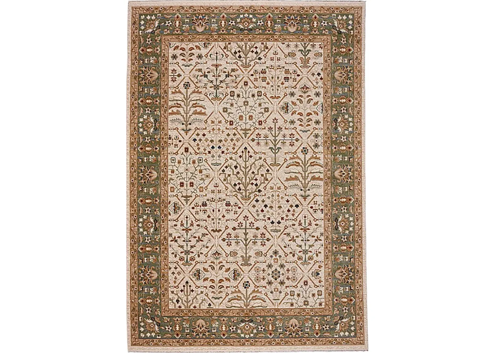 Chesnia Cream/Multi 5'3 x 7'5 Rug