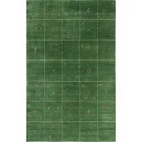Laniberry Green 5' x 8' Rug