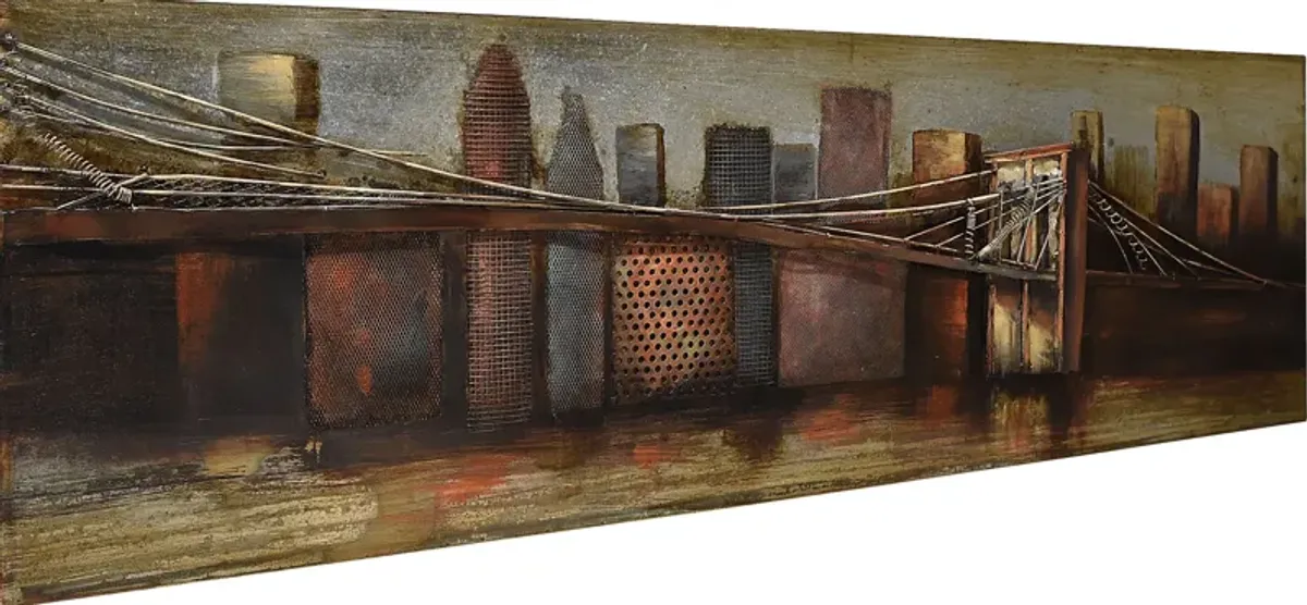 City Bridge Wall Decor