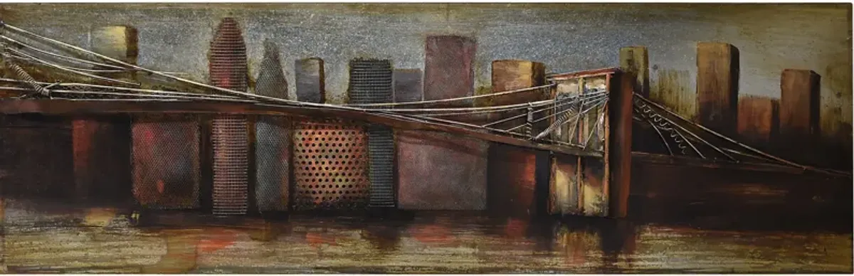 City Bridge Wall Decor