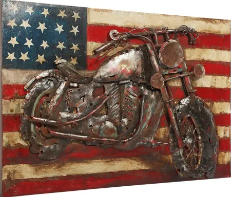 American Rider Wall Decor
