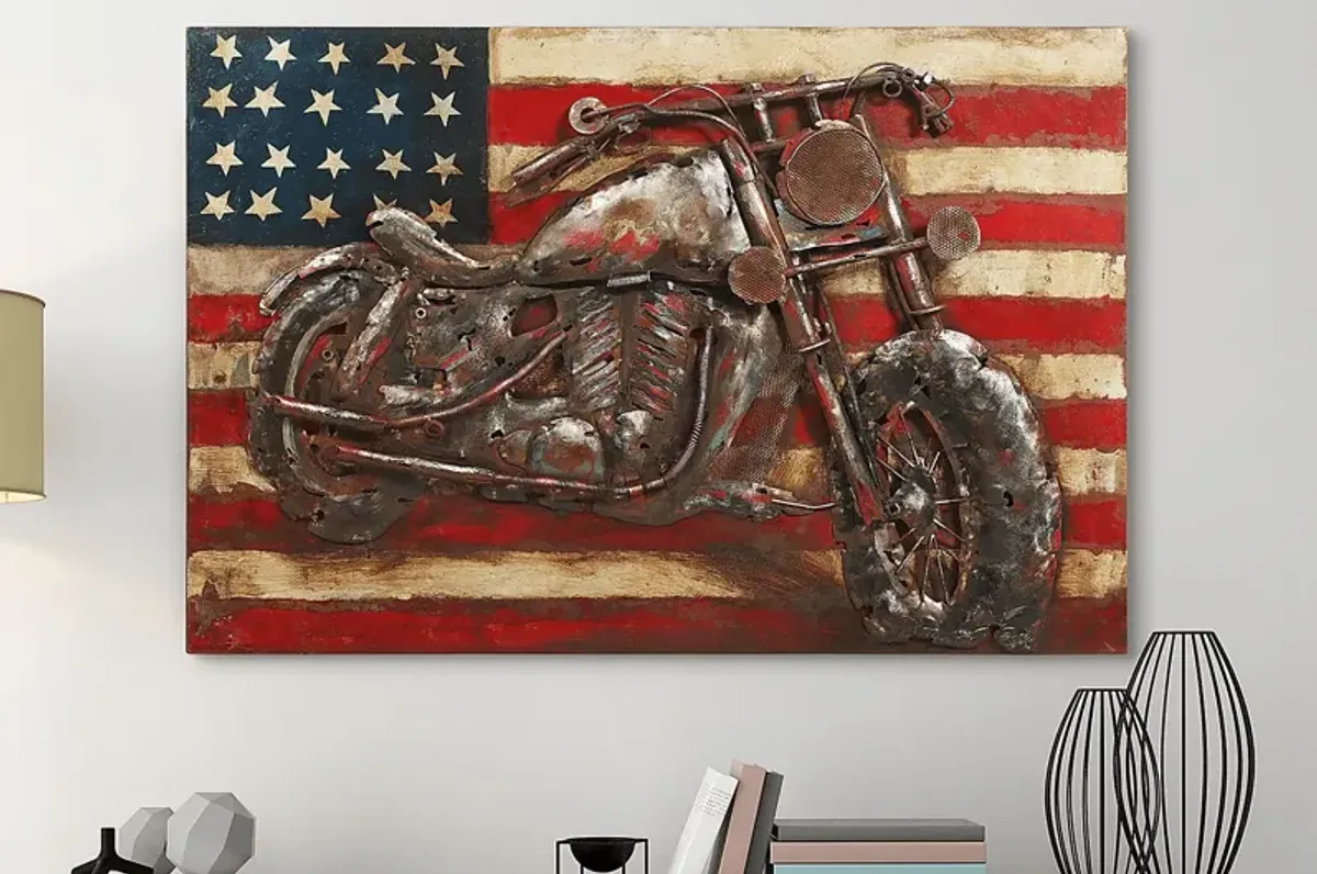 American Rider Wall Decor