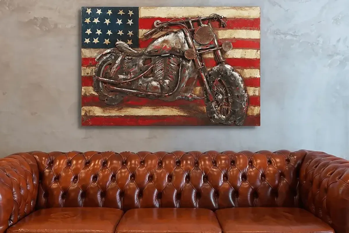 American Rider Wall Decor