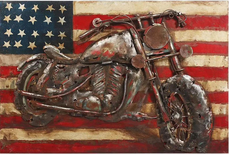 American Rider Wall Decor