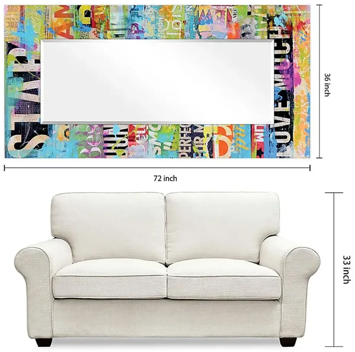 Irissa Multi Rectangular Mirror