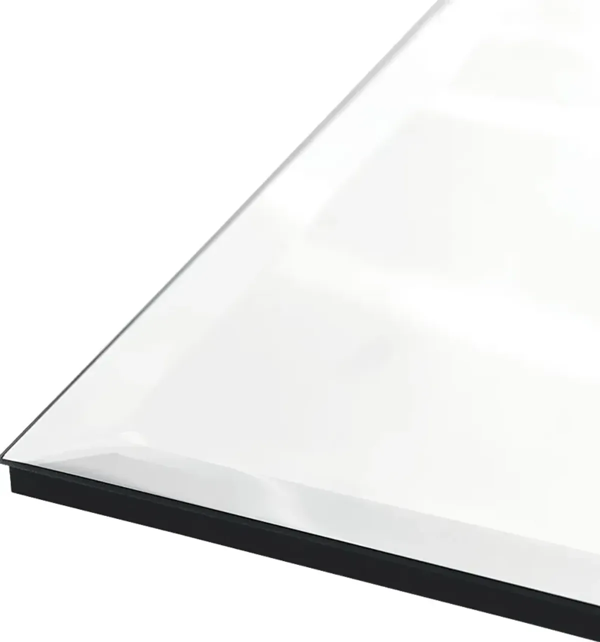 Nayda Silver Rectangle Large Mirror