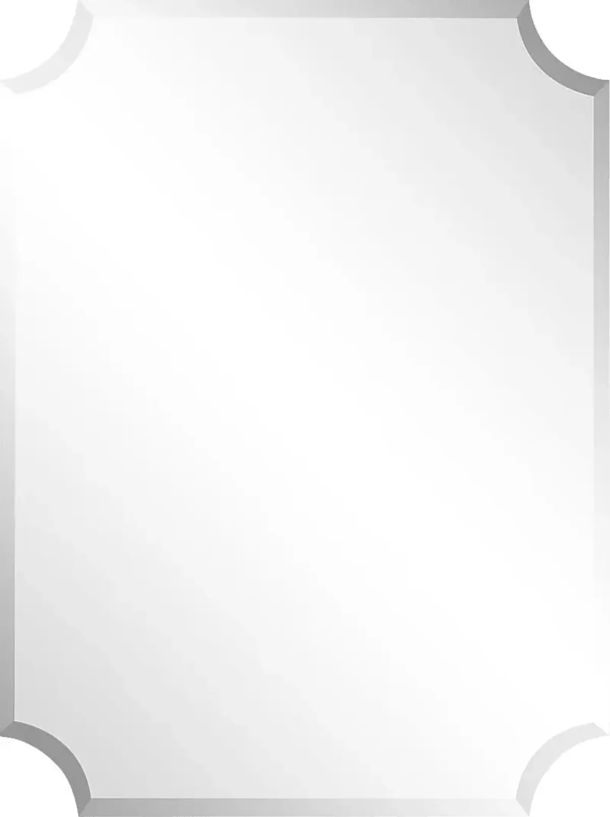 Synelle Silver Large Mirror