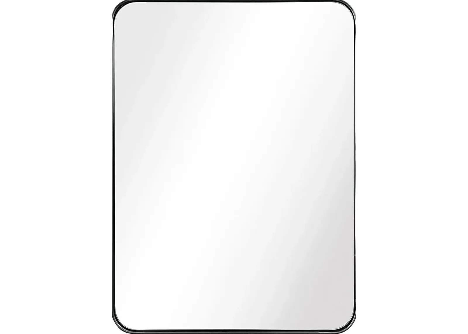 Zaylee Black Rectangular Mirror