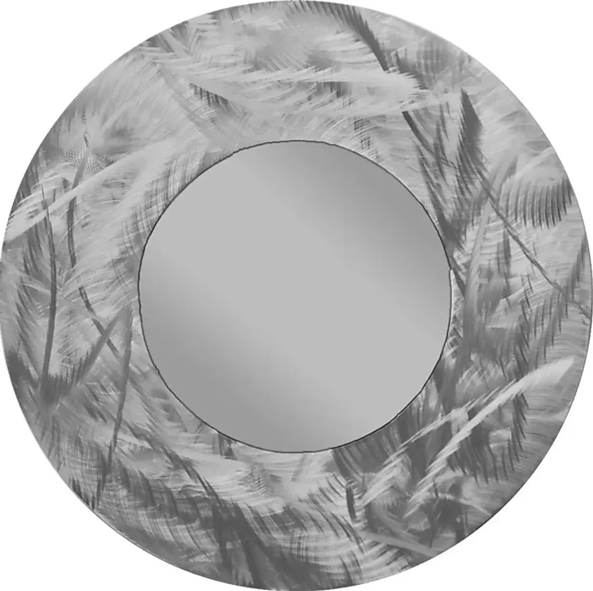 Charol Silver Mirror