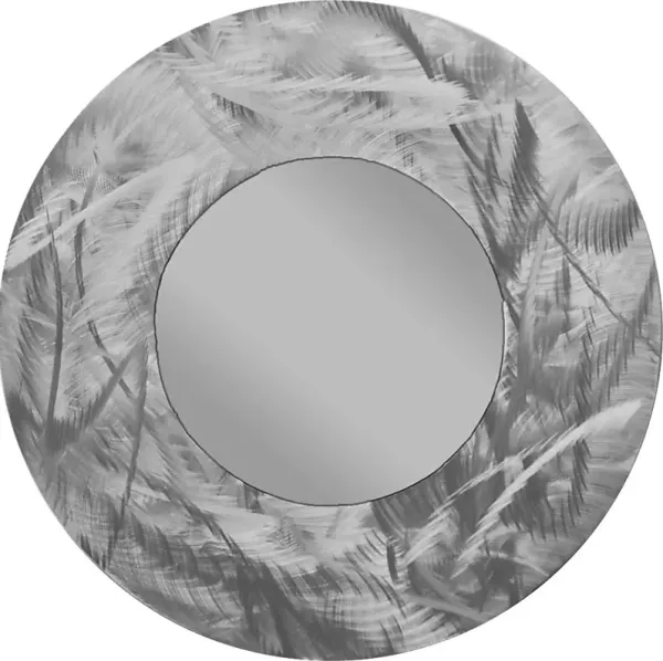 Charol Silver Mirror