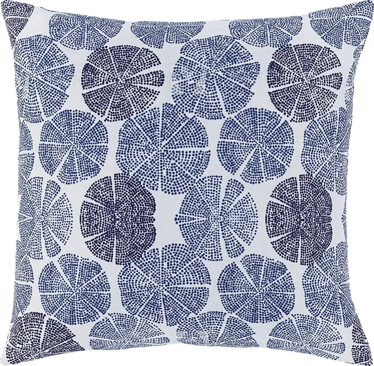 Raina Blue Accent Pillow