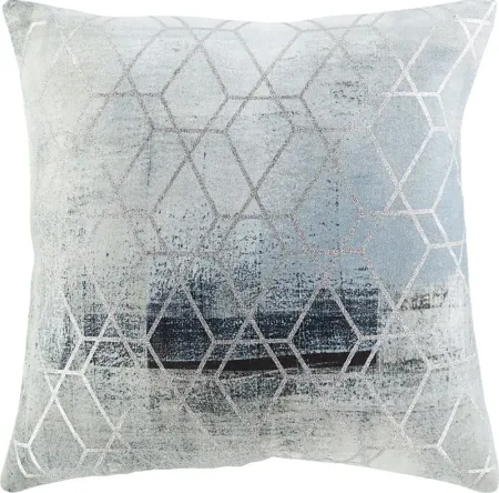 Skayla Silver Accent Pillow