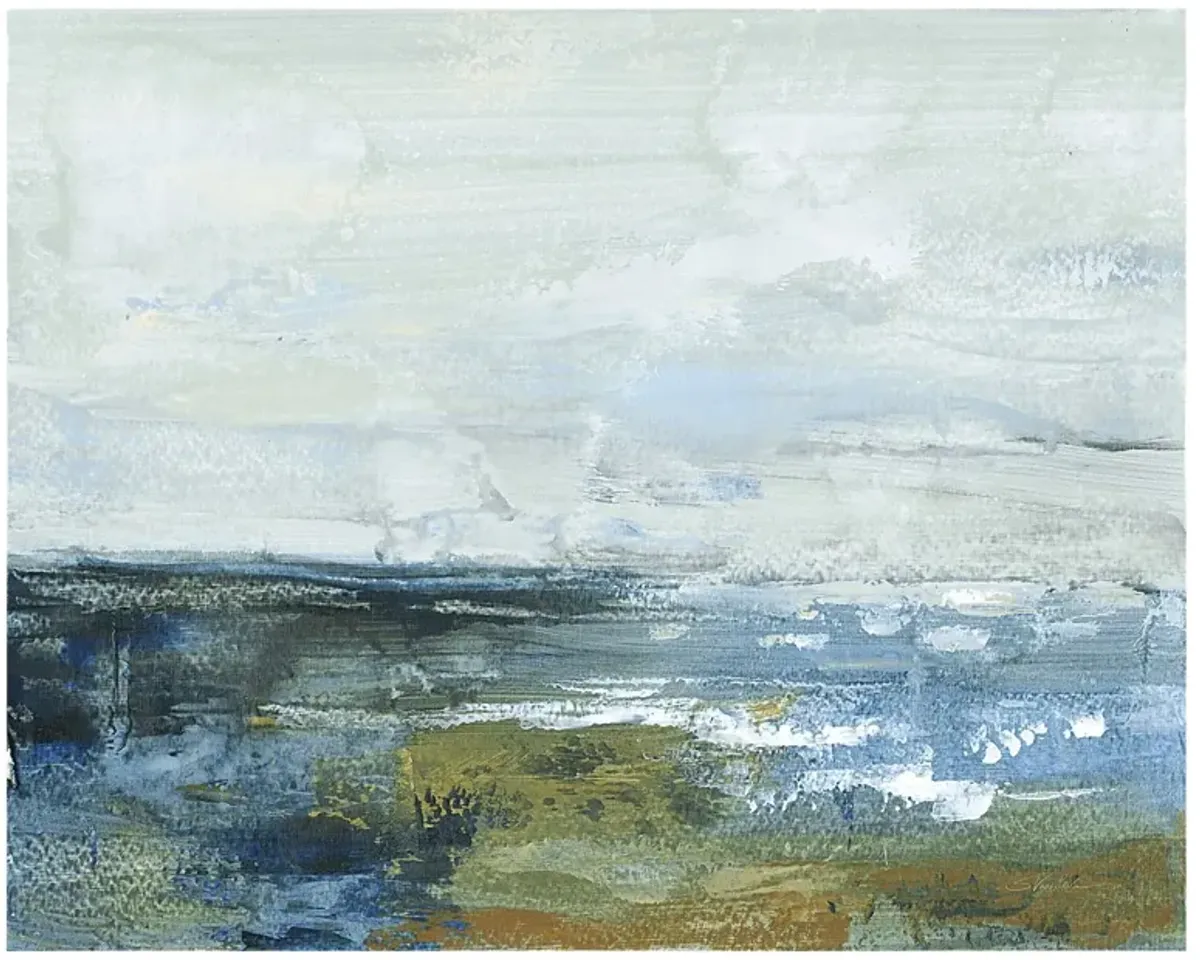 Early View Blue Artwork
