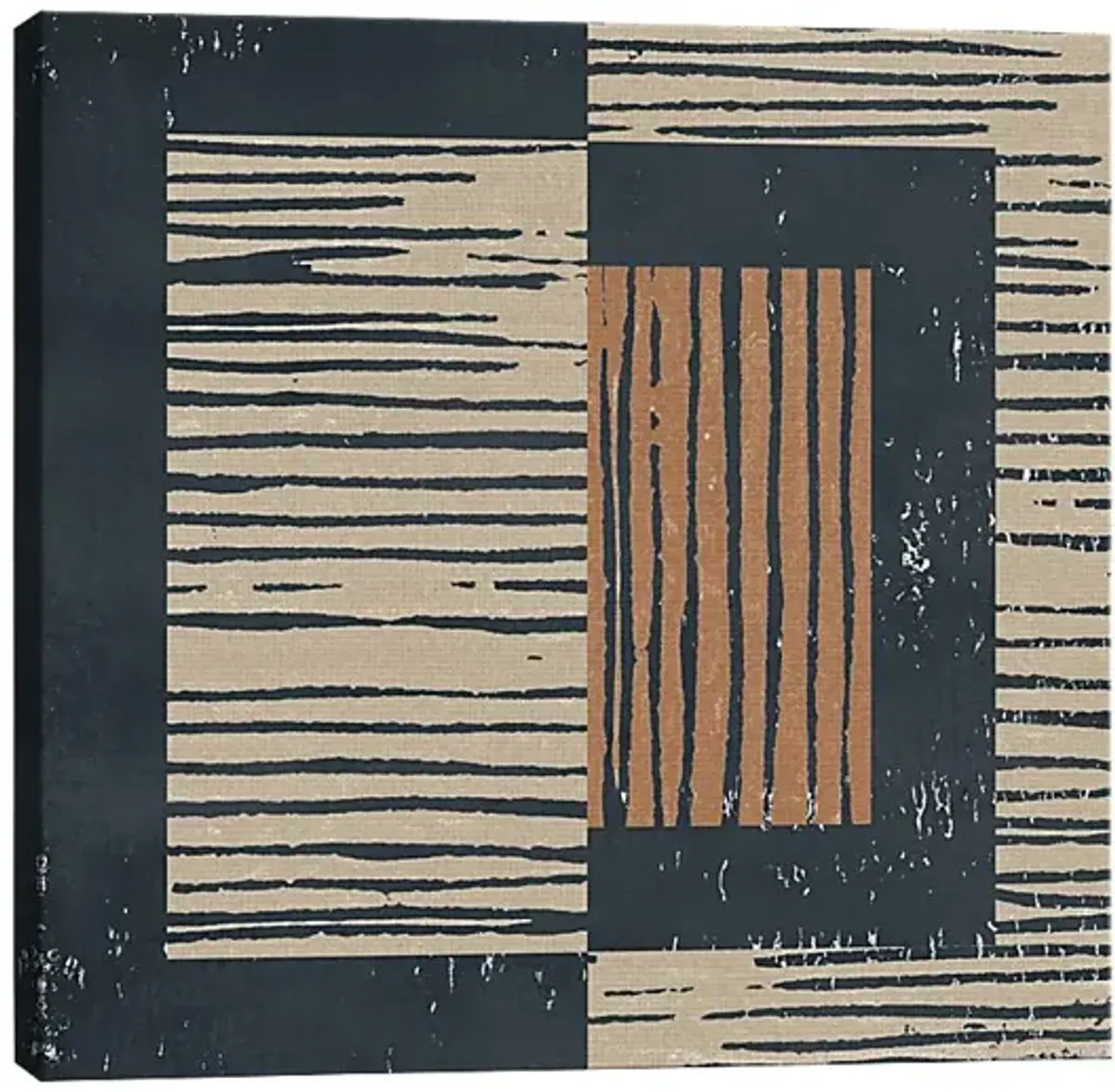 Faded Reality I Brown Artwork