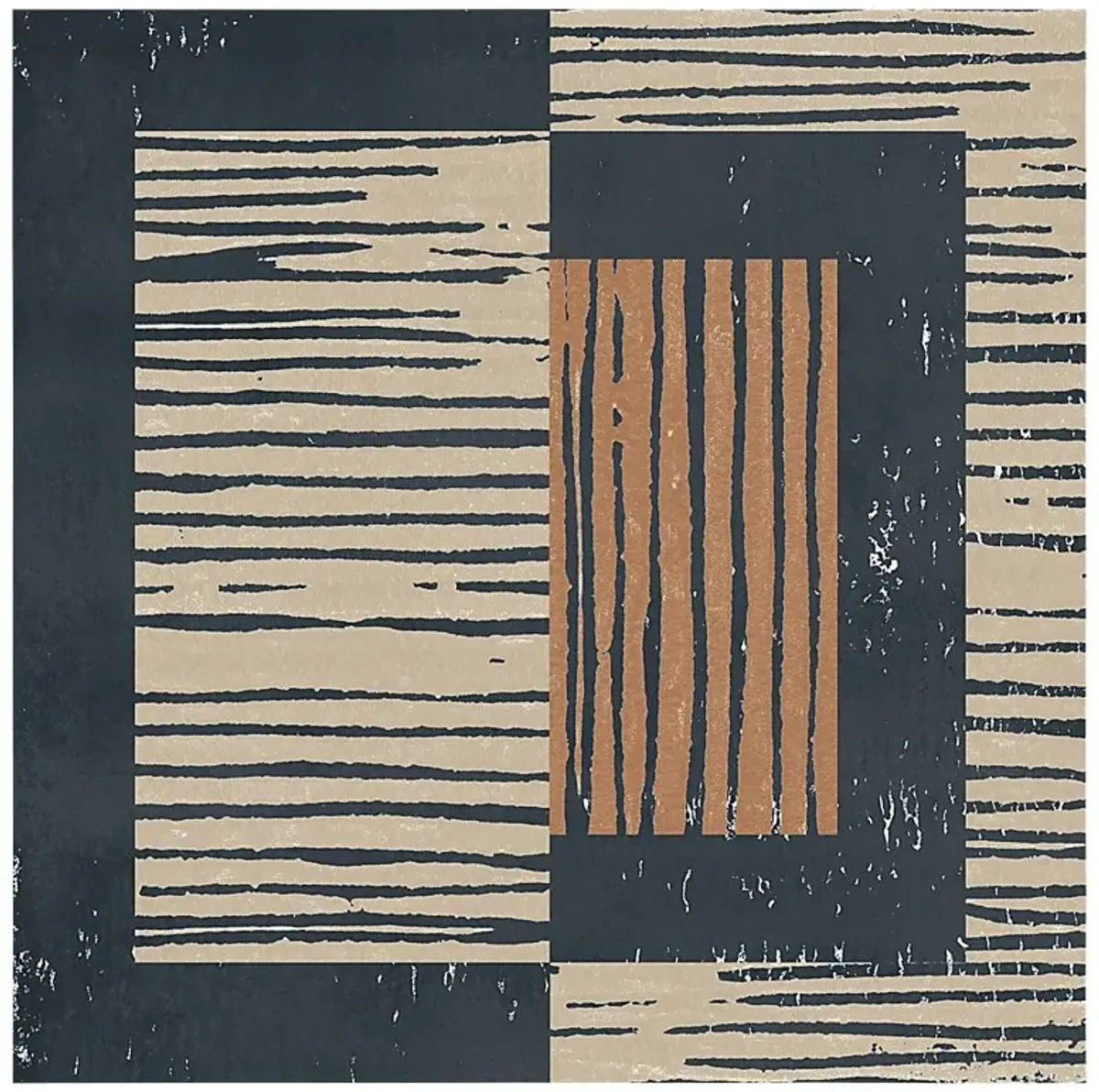 Faded Reality I Brown Artwork