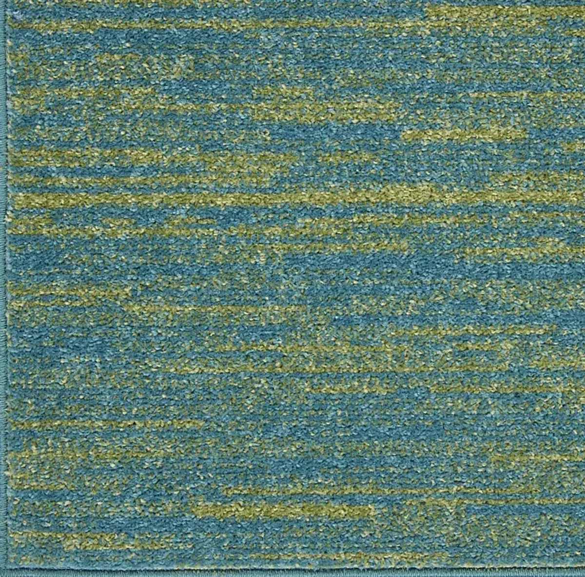 Easthagen Blue/Green 5' x 7' Indoor/Outdoor Rug