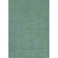Easthagen Blue/Green 5' x 7' Indoor/Outdoor Rug