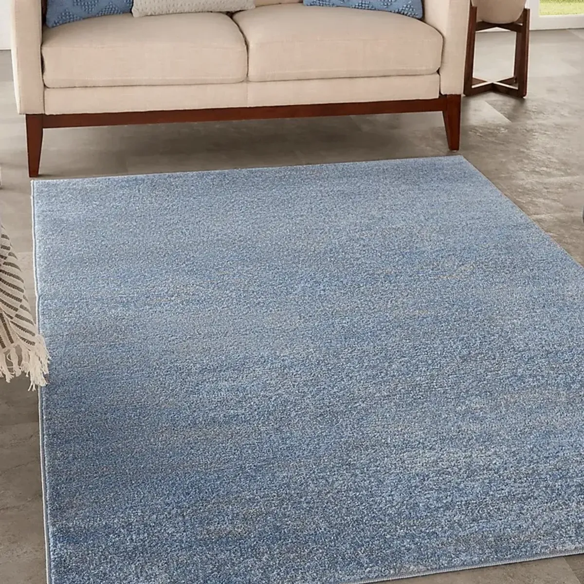 Easthagen Blue/Gray 5' x 7' Indoor/Outdoor Rug