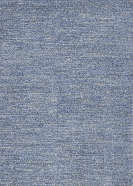 Easthagen Blue/Gray 5' x 7' Indoor/Outdoor Rug