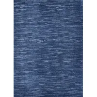 Easthagen Navy Blue 5' x 7' Indoor/Outdoor Rug