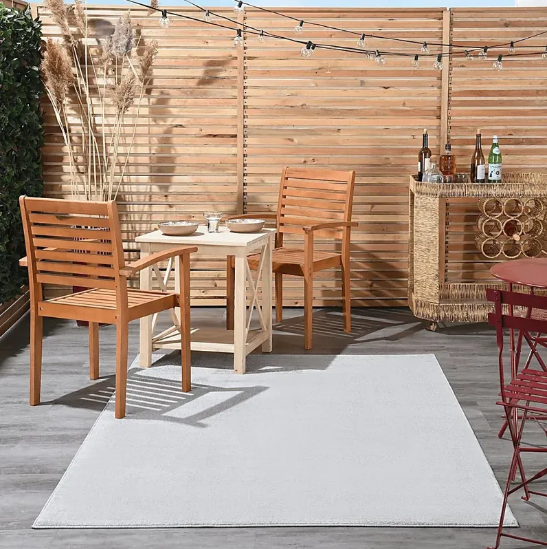 Easthagen Gray 5' x 7' Indoor/Outdoor Rug