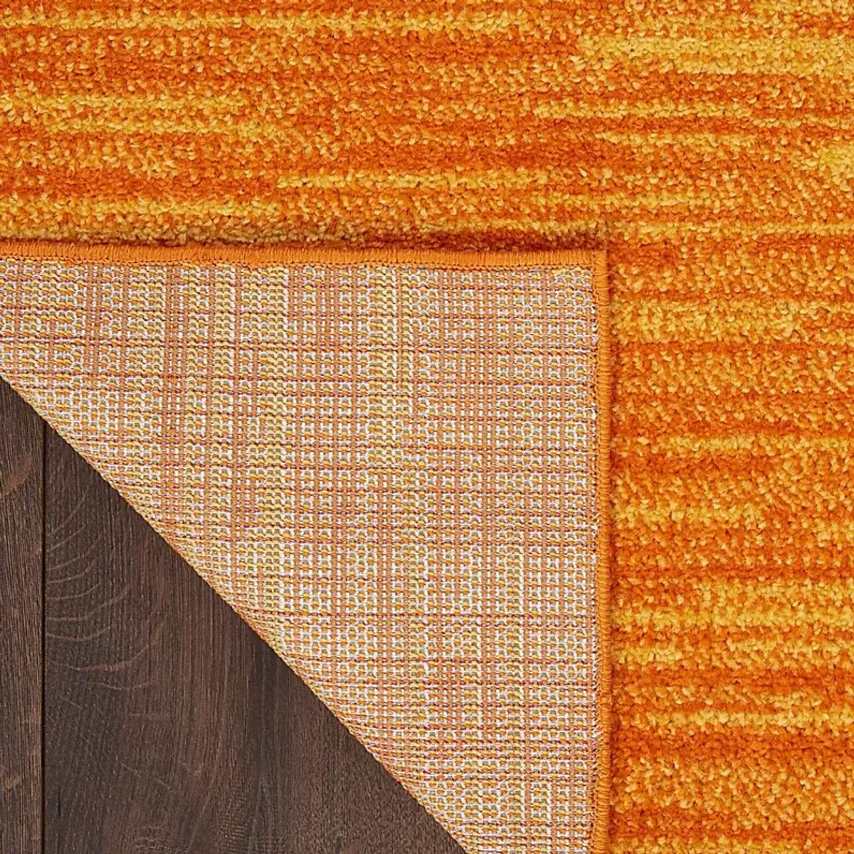 Easthagen Orange 5' x 7' Indoor/Outdoor Rug