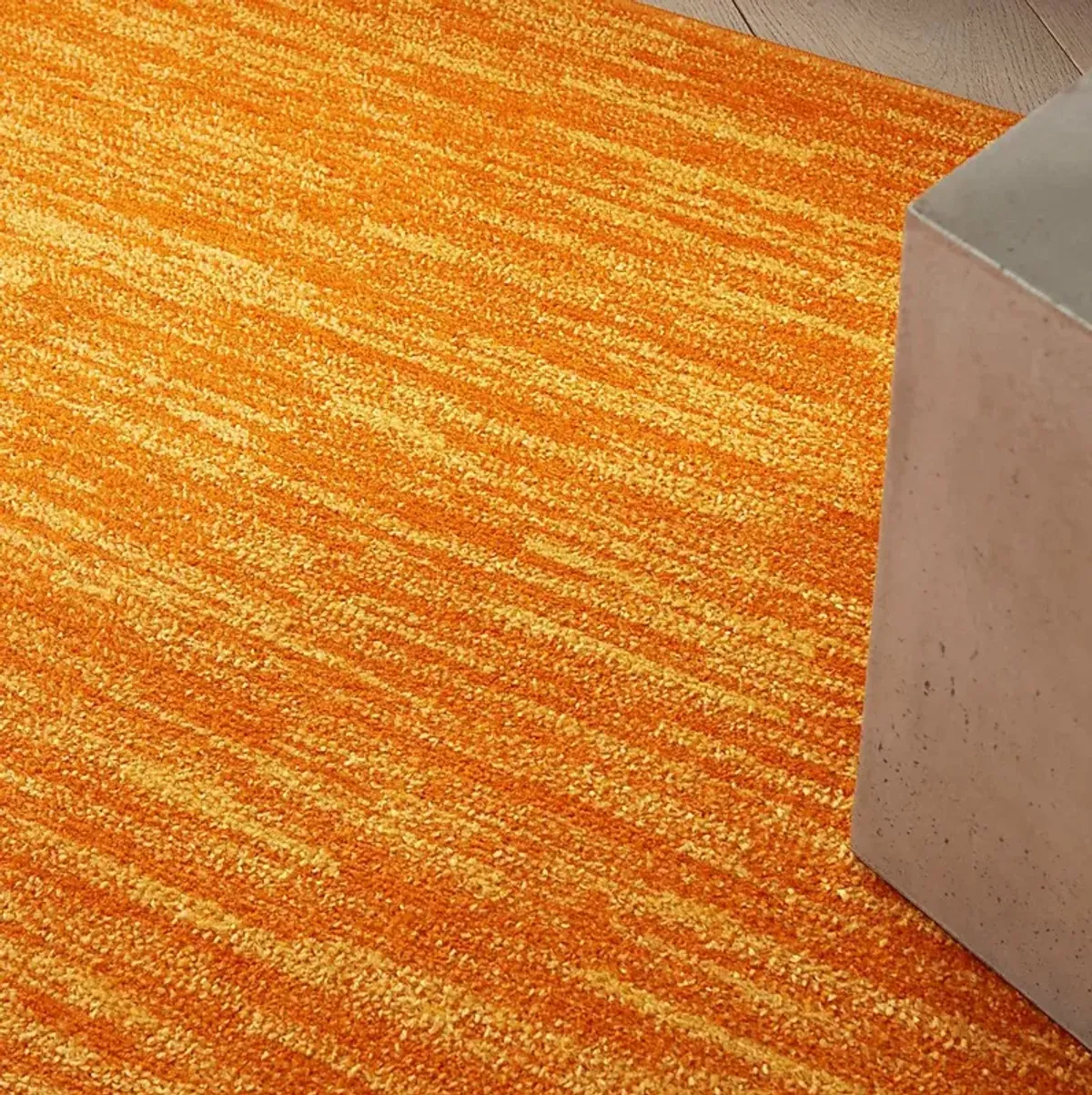 Easthagen Orange 5' x 7' Indoor/Outdoor Rug