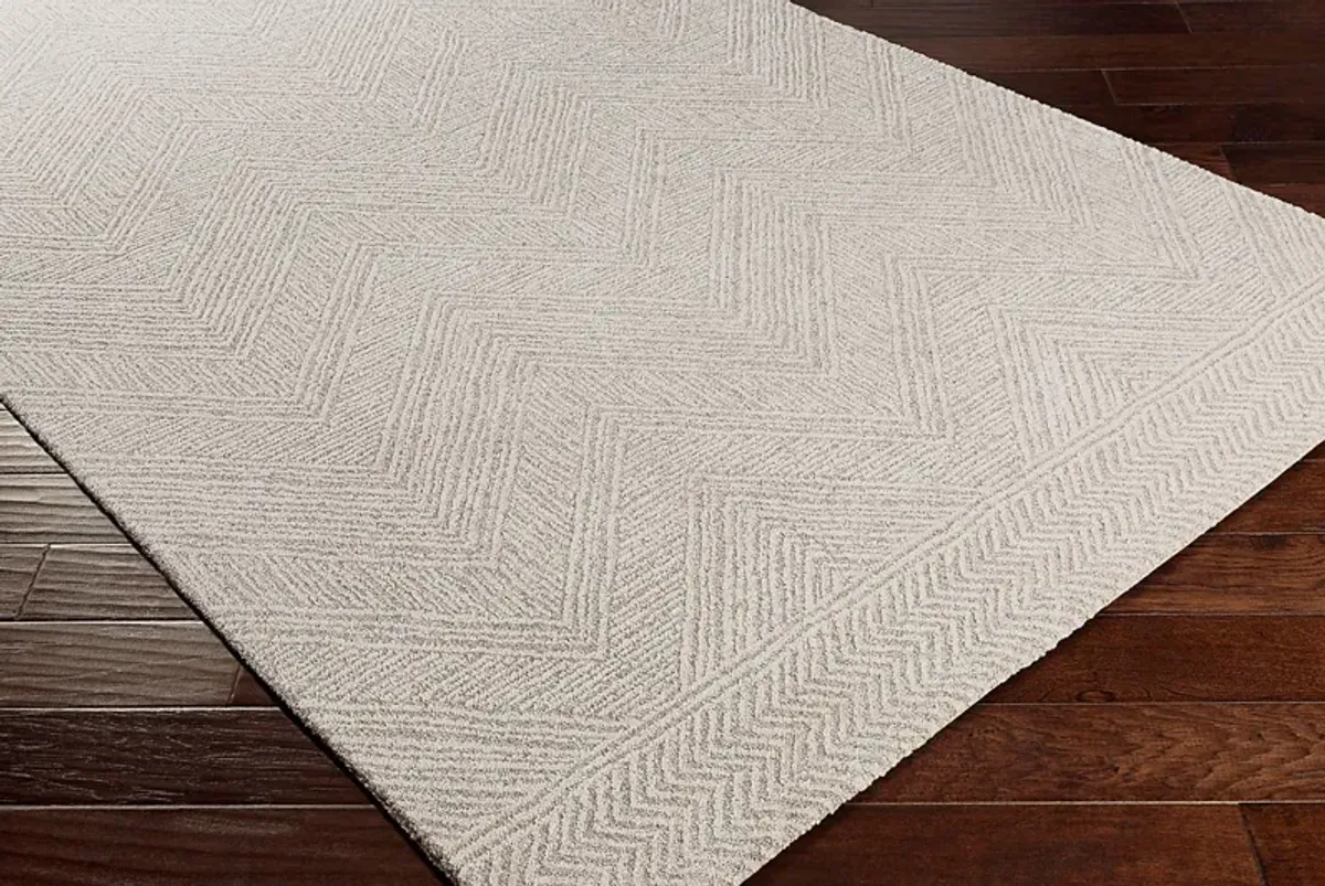 Marivel Silver 6'7 x 9'6 Rug