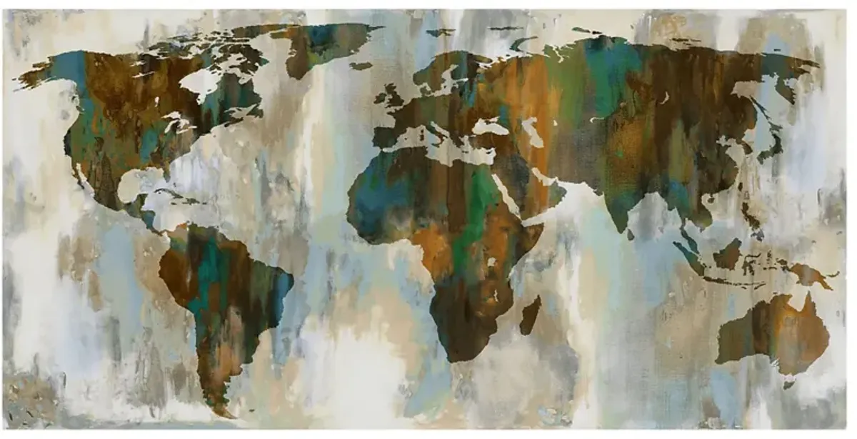 World's Outline Artwork